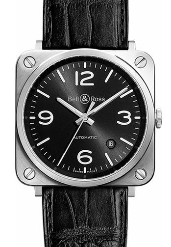 replica bell & ross brs automatic steel brs92 bl st watches