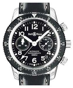 replica bell & ross classic pilot-acrylic-chronograph pa blk ls watches