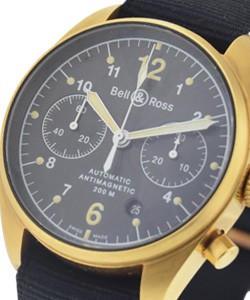 replica bell & ross vintage 126-gold v 126 yg b watches