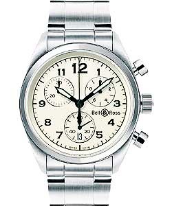 replica bell & ross vintage medium-chronograph med chro bei st watches