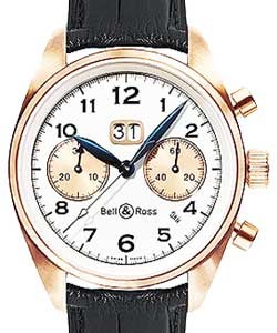 replica bell & ross vintage rose-gold v126 abd rg watches