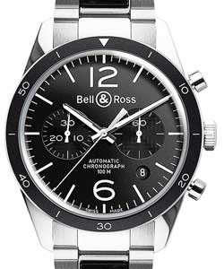 replica bell & ross vintage steel-126 vintagebr126sportsteelblackbracelet watches