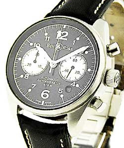 replica bell & ross vintage steel-126 v 126 s w watches