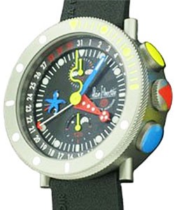 replica alain silberstein krono classic marine krono unisex 45mm automatic in titanium mk302b mk302b watches
