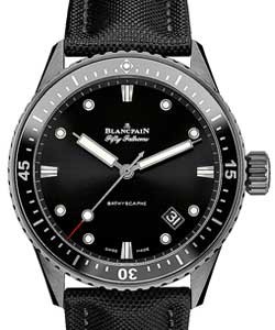 replica blancpain fifty fathoms bathyscaphe-ceramic 5000 0130 b52a watches