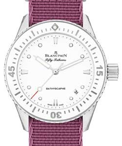 replica blancpain fifty fathoms bathyscaphe-steel 5100 1127 nava watches