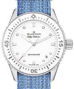 replica blancpain fifty fathoms bathyscaphe-steel 5100 1127 naja watches