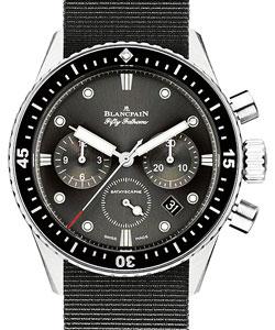 replica blancpain fifty fathoms bathyscaphe-steel 5200 1110 naba watches