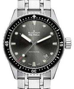 replica blancpain fifty fathoms bathyscaphe-steel 5000 1110 70b watches