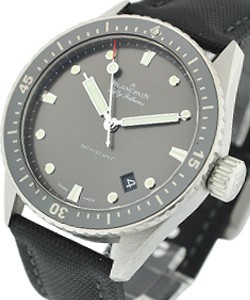 replica blancpain fifty fathoms bathyscaphe-titanium 5000 1230 b52a watches