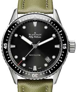 replica blancpain fifty fathoms bathyscaphe-titanium 5000 1230 k52a watches