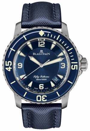 replica blancpain fifty fathoms titanium 5015 12b40 o52a watches