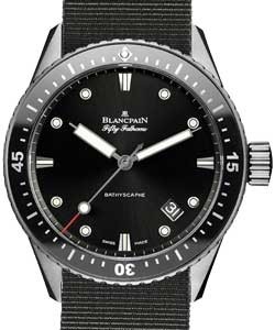 replica blancpain fifty fathoms titanium 5000 12c30 naba watches