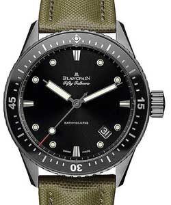 replica blancpain fifty fathoms titanium 5000 12c30 k52a watches