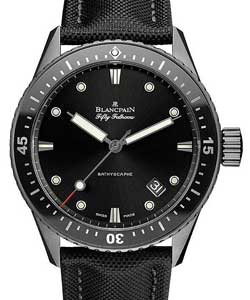 replica blancpain fifty fathoms titanium 5000 12c30 b52a watches