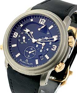 replica blancpain leman alarm-gmt-2-tone 2041 12a30 64b watches