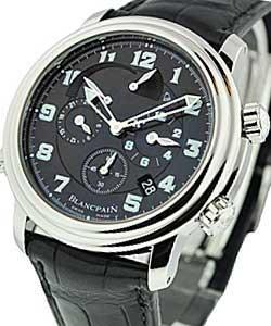 replica blancpain leman alarm-gmt-steel 2041 1130m 54b watches