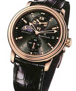replica blancpain leman mens-dual-time-zone 2160 3630 53b watches