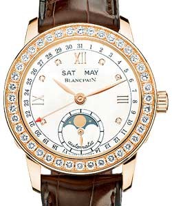 replica blancpain leman moon-phase-ladys 2360 2991a 55b watches