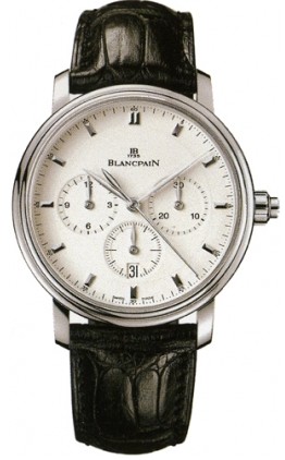 replica blancpain villeret chronograph 6185 1127 55b watches