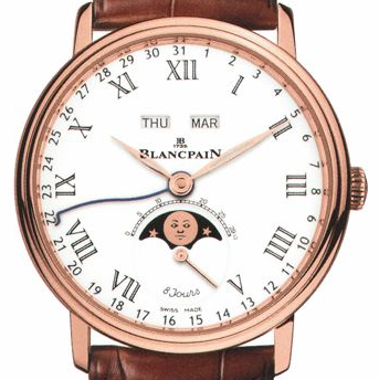 replica blancpain villeret moon-phase-rose-gold 6639 3631 55b watches