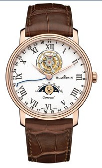 replica blancpain villeret moon-phase-rose-gold 6622l 3631 55b watches