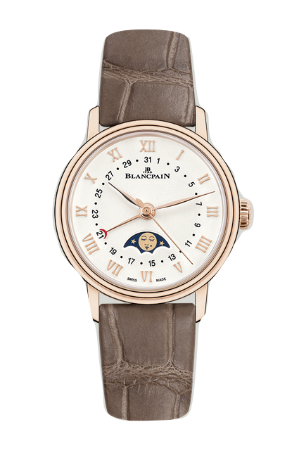 replica blancpain villeret moonphase-and-calendar 6106 3642 55a watches