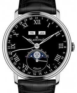 replica blancpain villeret moonphase-and-calendar 6639 3437 55b watches