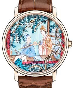 replica blancpain villeret oriental-painting-series 6615c 3631 55b   5 watches