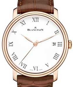 replica blancpain villeret rose-gold 6630 3631 55b watches