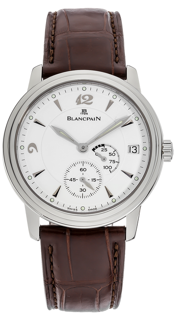 replica blancpain villeret ultra-slim-power-reserve-steel 1106 1127 55 watches