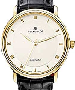 replica blancpain villeret ultra-slim-yellow-gold 6222 1442 55 watches