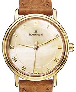 replica blancpain villeret ultra-slim-yellow-gold 6102 1490 54 watches