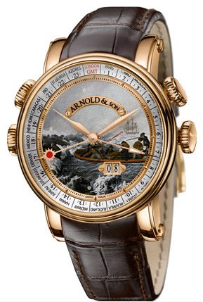 replica arnold & son hornet rose-gold 1h6ap.d06a.c60b watches