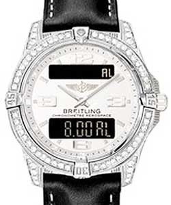 replica breitling aerospace advantage-white-gold j79362af/g618 watches