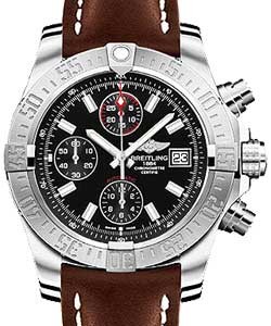 replica breitling avenger chronograph- a1338111/bc32 leather brown deployant watches