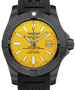 replica breitling avenger ii-gmt m17331e2/i530 diver pro iii black deployant watches