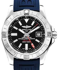 replica breitling avenger ii-gmt a3239011/bc35 diver pro iii blue tang watches
