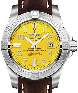 replica breitling avenger ii-gmt a1733110/i519 leather brown deployant watches
