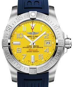 replica breitling avenger ii-gmt a1733110/i519 diver pro iii blue deployant watches