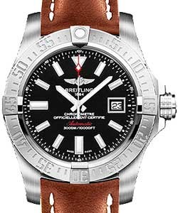 replica breitling avenger ii-gmt a1733110/bc30 leather gold deployant watches