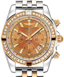 replica breitling chronomat 2-tone cb011053 h548 375c watches