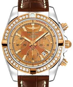 replica breitling chronomat 2-tone cb011053 h548 740p watches
