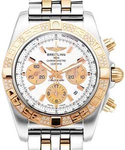 replica breitling chronomat 2-tone cb0110aa/a696 375c watches