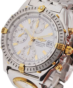 replica breitling chronomat 2-tone b 13352 watches