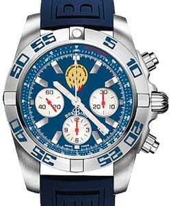 replica breitling chronomat gmt-chronograph ab01109e/c886 diver pro iii blue folding watches