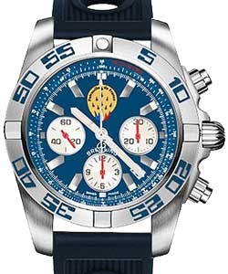 replica breitling chronomat gmt-chronograph ab01109e/c886 ocean racer blue folding watches