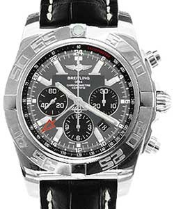 replica breitling chronomat gmt-chronograph ab041012/f556 croco black tang watches