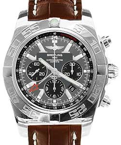 replica breitling chronomat gmt-chronograph ab041012/f556 croco brown tang watches
