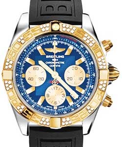 Replica Breitling Chronomat Rose-Gold CB0110AA/C790 diver pro iii black tang